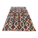 Oushak Vintage Geometric Kilim