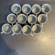 Set of 12 vintage porcelain cups – floral design