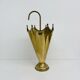 Mid-century design brass umbrella stand, 1970s