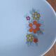 Sauceboat and dish in Bavarian porcelain by Bareuther from the year 1970.