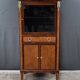 Rosewood and rosewood marquetry display cabinet, Louis XVI style – first part of the 20th century