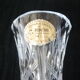 Vase soliflore cristal de bohème taillé main