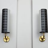Pair of wall lights attributed to Maison Arlus