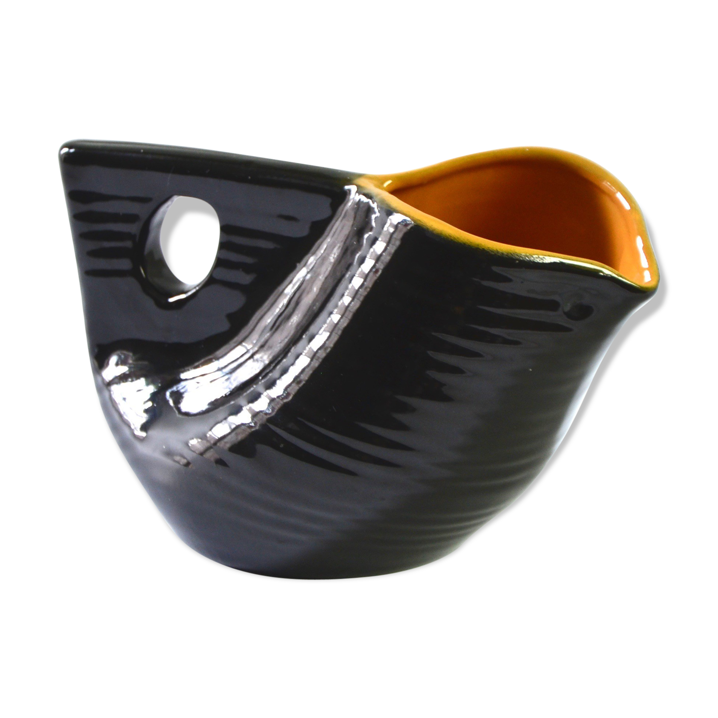 Ceramic pitcher shaped bird  1950 1960