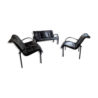 Canapés et fauteuil Ikea design Tord Björklund années 80