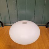 Pebble Lampshade in Satin Opaline, Circa 1960