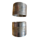 Silver metal napkin rings