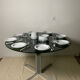 Glass dining table 70.