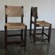 Ensemble de six chaises de salle à manger