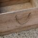 Square wooden box
