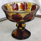 Old Bohemian Cut Crystal Cup