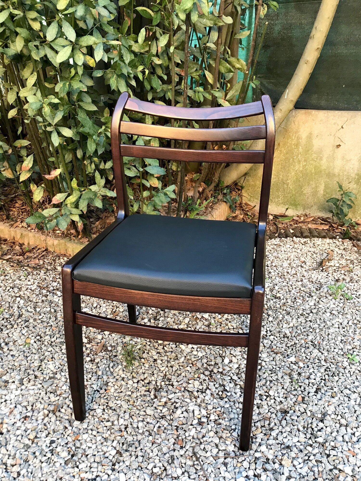 Vintage chair in Scandinavian ash style 60s