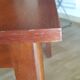 Bureau double face en teck vintage