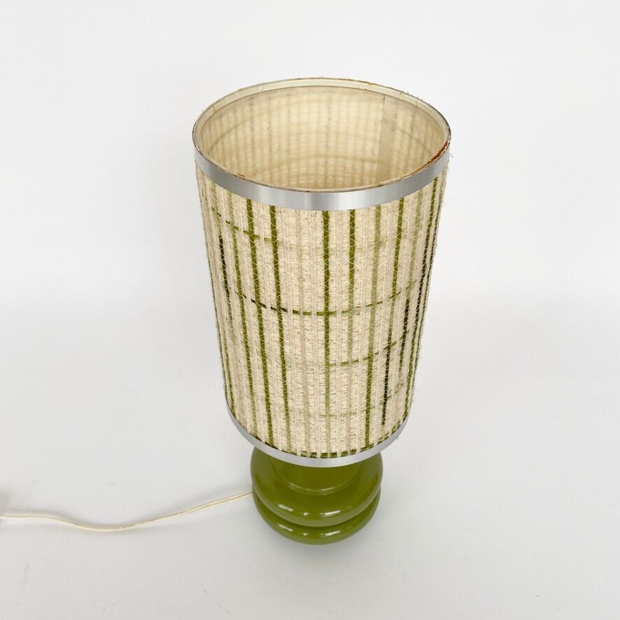 Lampe céramique à poser vintage 70