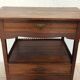 Vintage oak accent cabinet