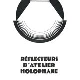 Holophane industrial lamp.