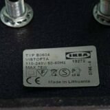 1980s IKEA floor lamp, Memphis Vistofta medium table lamp.