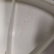 2 x Lusch Tulip Chair, rare, 1972, white design, vintage Colani design
