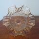 Wall lamps in gilded metal, verrine in the shape of amber glass corollas, 70s