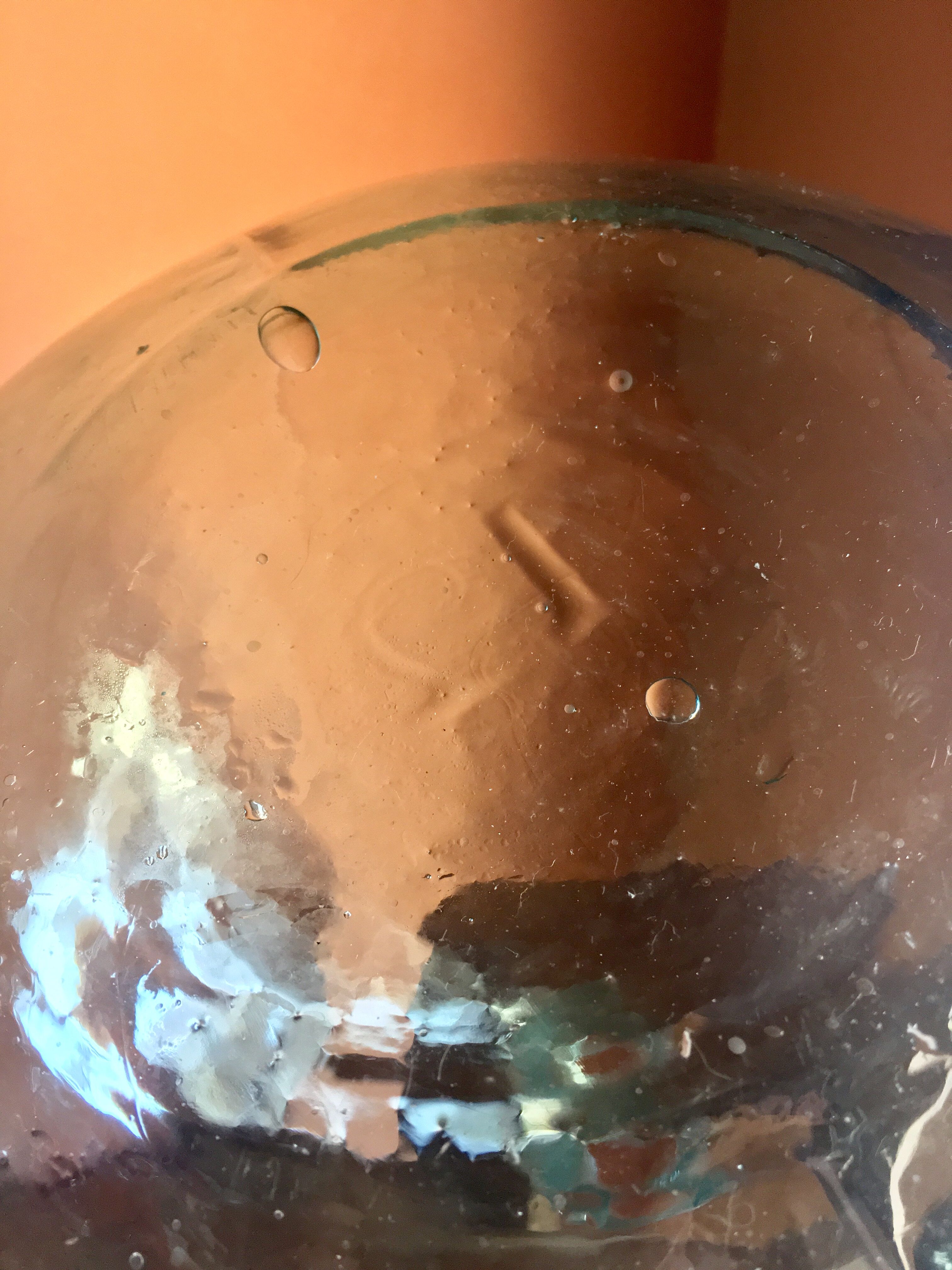 Old demijohn XIX 12 litres blue