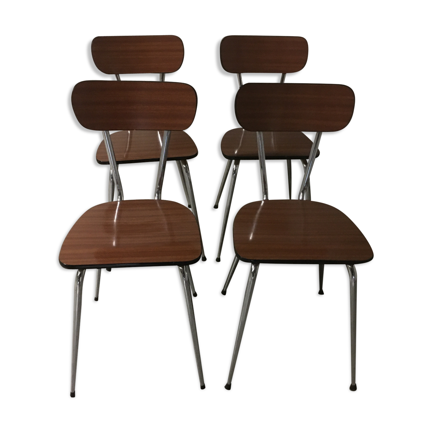 Chairs in formica 60s