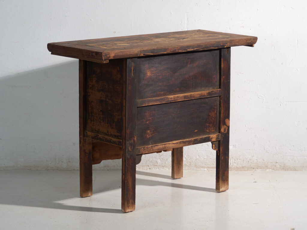 Antique Chinese console with carved drawers – China, circa 1900