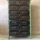 Old trade furniture workshop cabinet