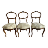 Set of 3 “pelota” chairs