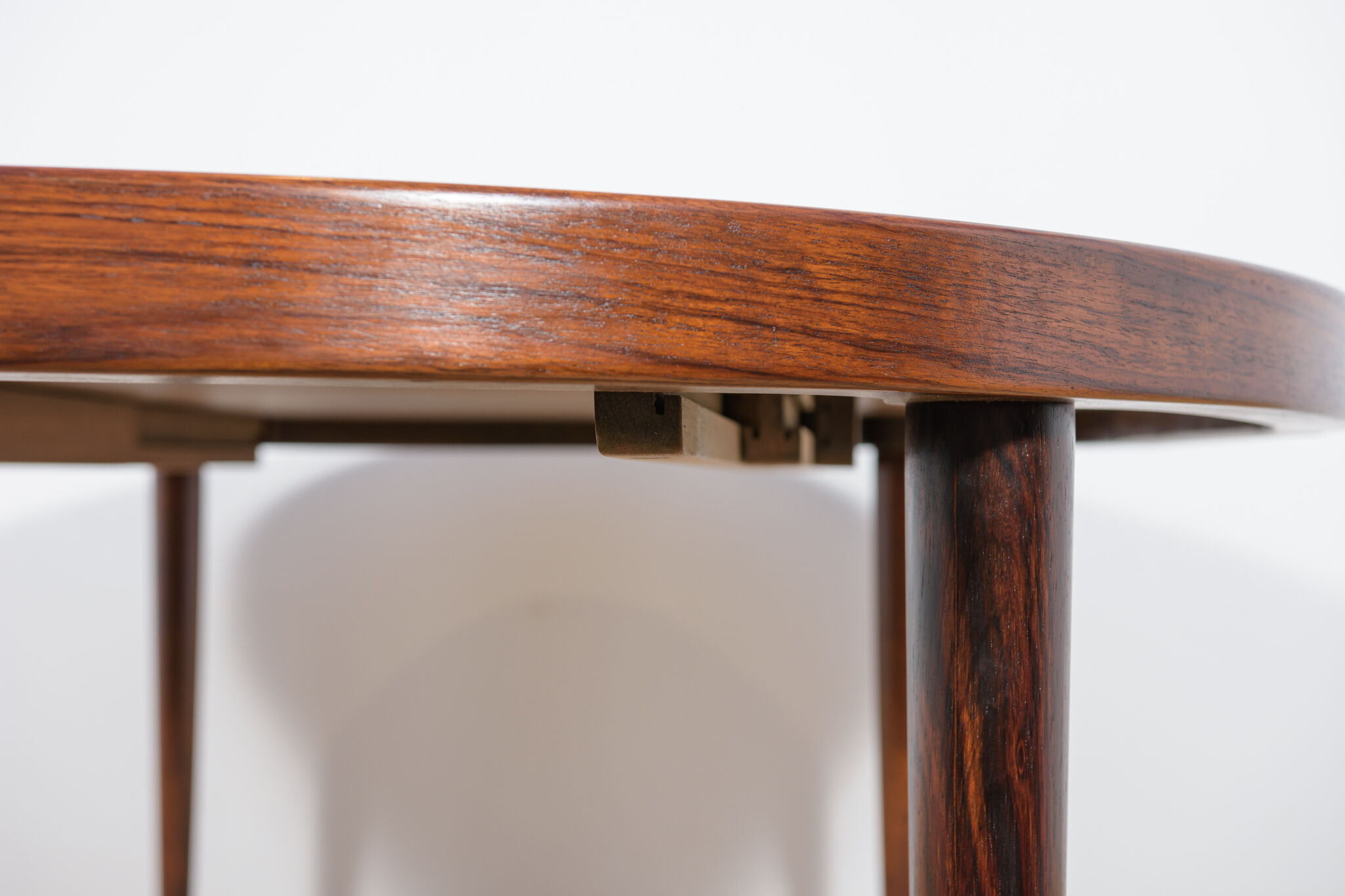 Mid-century extendable rosewood dining table by Kai Kristiansen for Feldballes Furniture Factory, 1960s