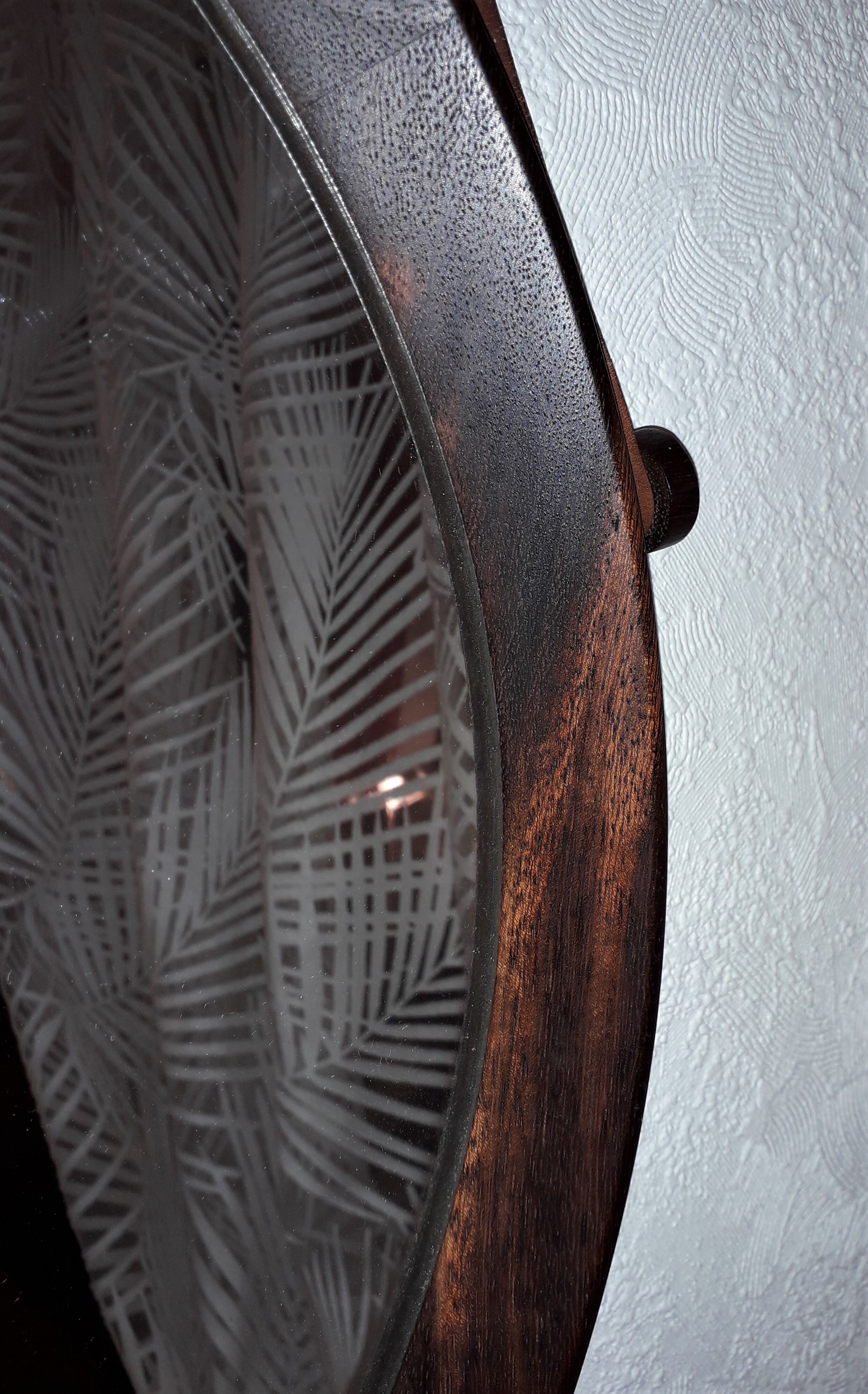 SCANDINAVIAN CIRCULAR MIRROR - 44cm