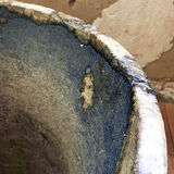 FLOWER pot XXL in glazed earth