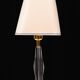Lampe de table en cristal Hollywood Regency Allemagne années 1970
