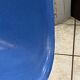 Turquoise blue DSR Eiffel fiberglass chair Eames Herman Miller vintage