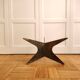 Weathered iron coffee table 1960