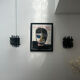 Brutalist wall lights pair 1980