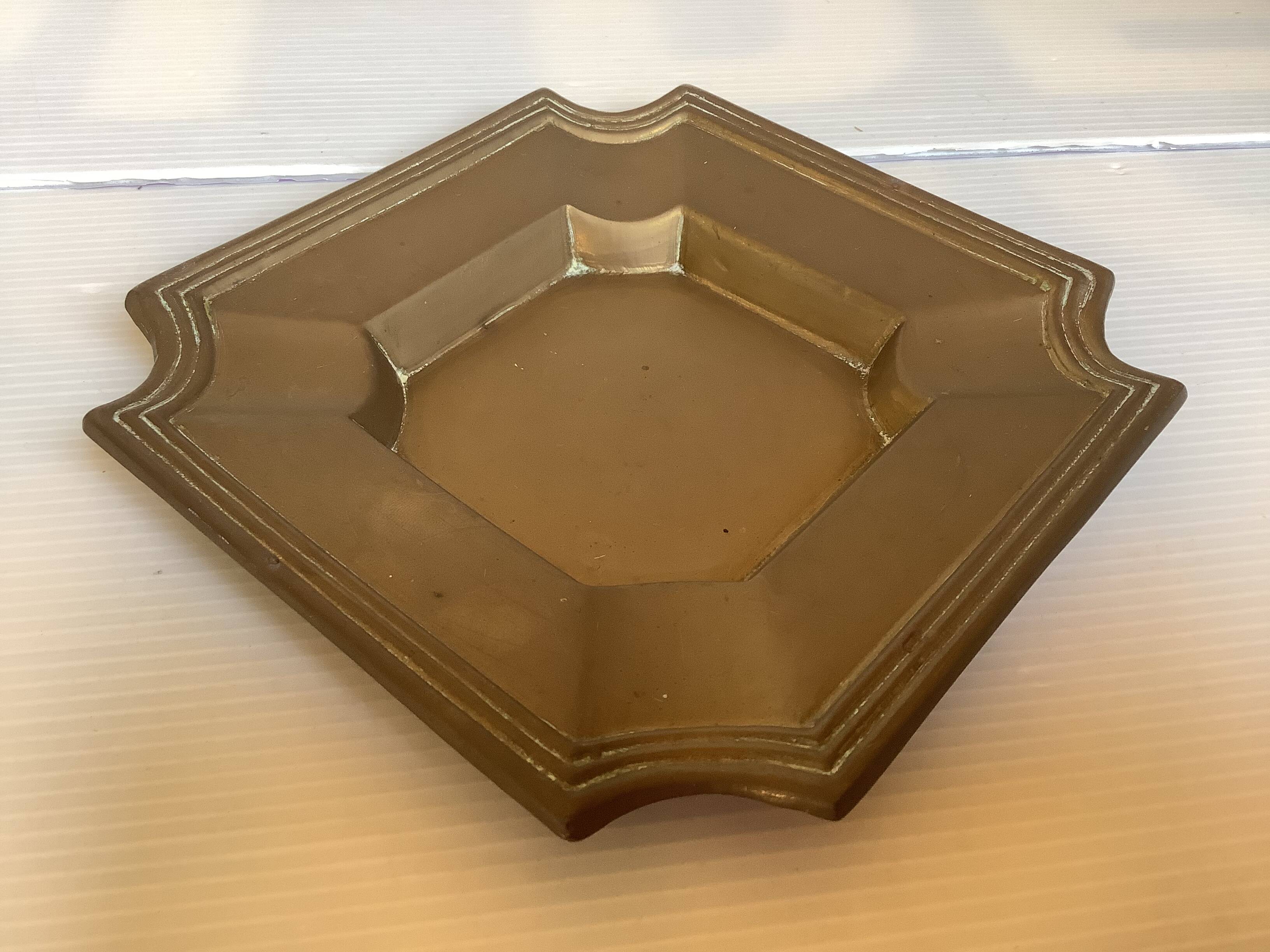 Brass ashtray tray