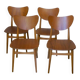 Lot de 4 chaises papillon G-Plan attr. années 1960