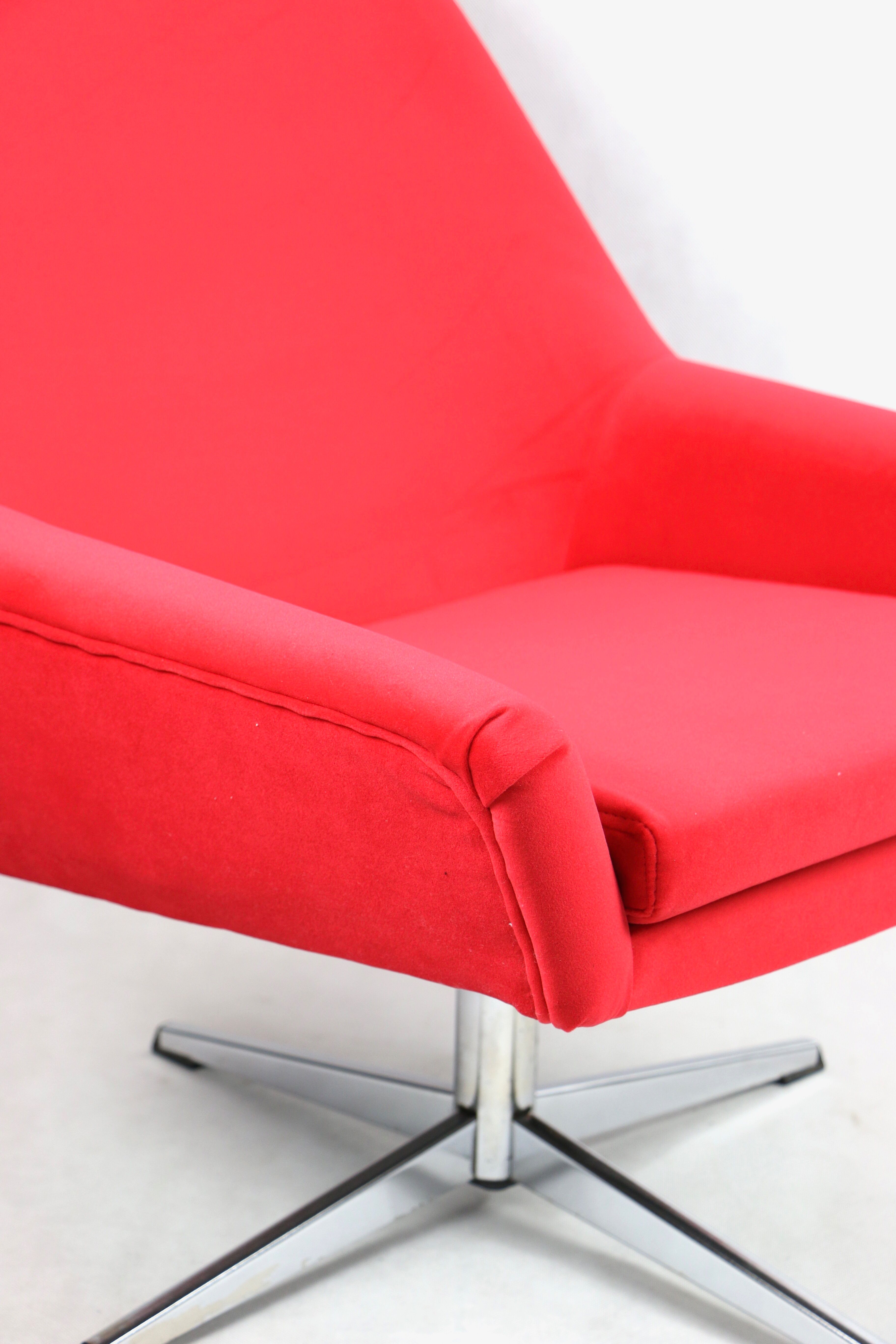 Red Swivel Chair