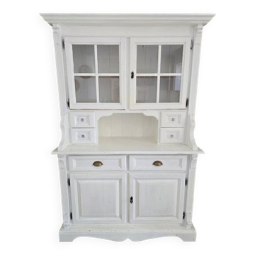 Magnifique commode en bois vintage / buffet de cuisine (Provence et Shabby Chic)