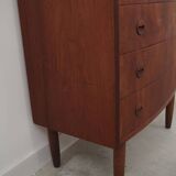 Teak chest of drawers, Danish design, 60s, made in Denmark