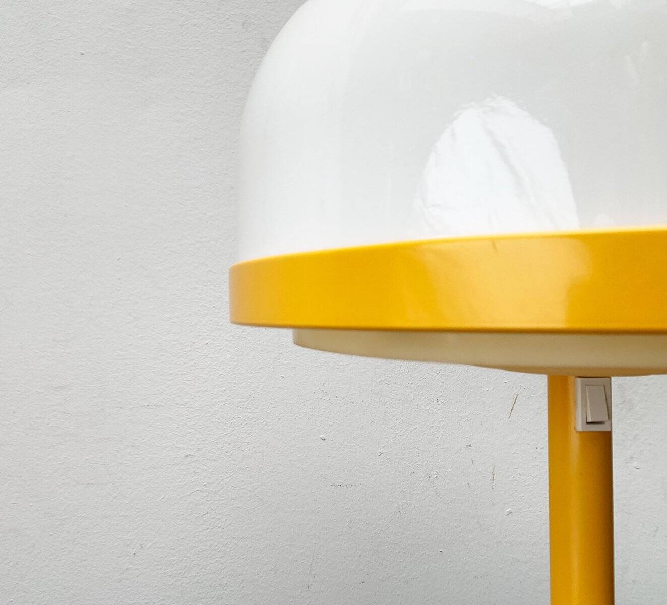 Lampe de table champignon allemande de l'ère spatiale Mid-Century de Kaiser Idell / Kaiser Leuchten, années 1960