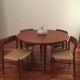 No.75 chairs & table by Niels Otto Muller for J.L. Mollers, 1950s