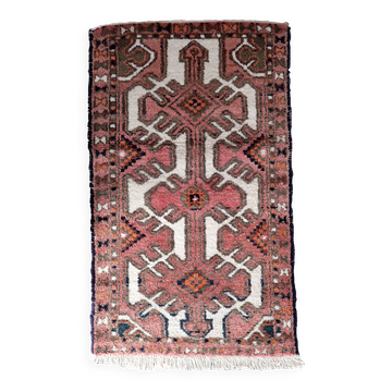 Tapis vintage Hamadan fait main
