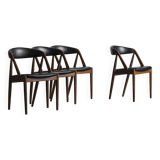 Set of 4 dining chairs by Kai Kristiansen 'model 31'