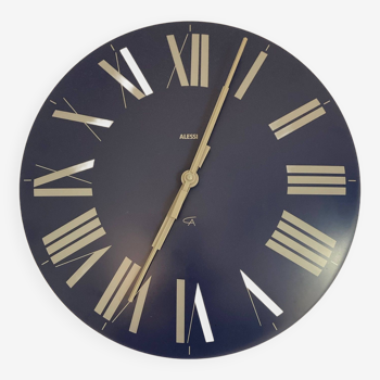 Blue Firenze wall clock from ALESSI