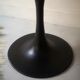 Black tulip stool cre rossi, design 1970