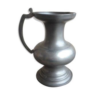 Tin pitcher