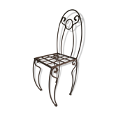 Art Deco wrought iron chair