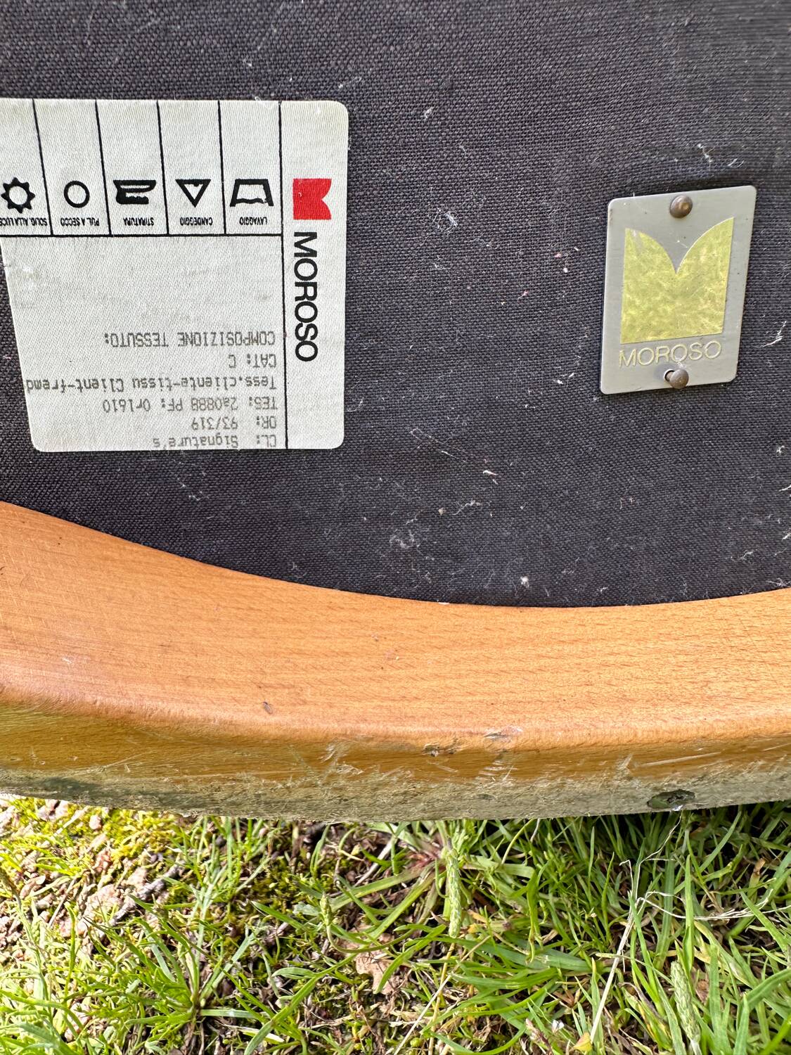 RICH armchair Antonio Citterio for MOROSO