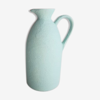 Carafe  effet terre cuite vert d’eau pastel